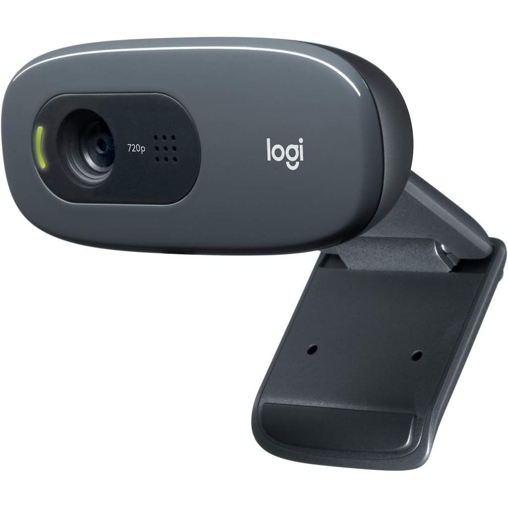 เว็บแคม Logitech C270 HD, 720p, Widescreen HD Video Calling,Light Correction, Noise-Reduction Mic, F