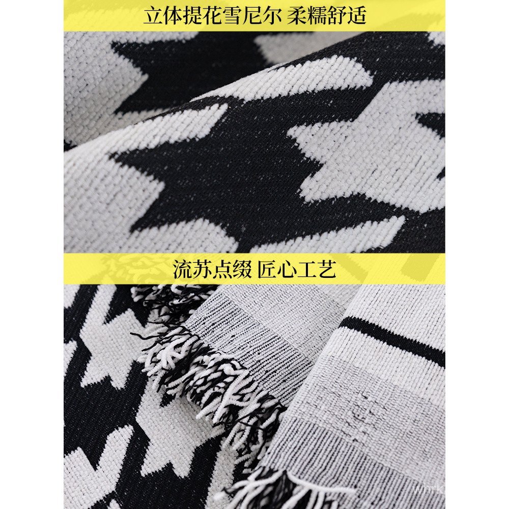 BB4C โซฟาโซฟา Anti-Cat Scratch Four Seasons ฝาครอบป้องกันฝุ่นลายสก๊อตขายส่งผ้าผ้าเช็ดตัว ins Fengche