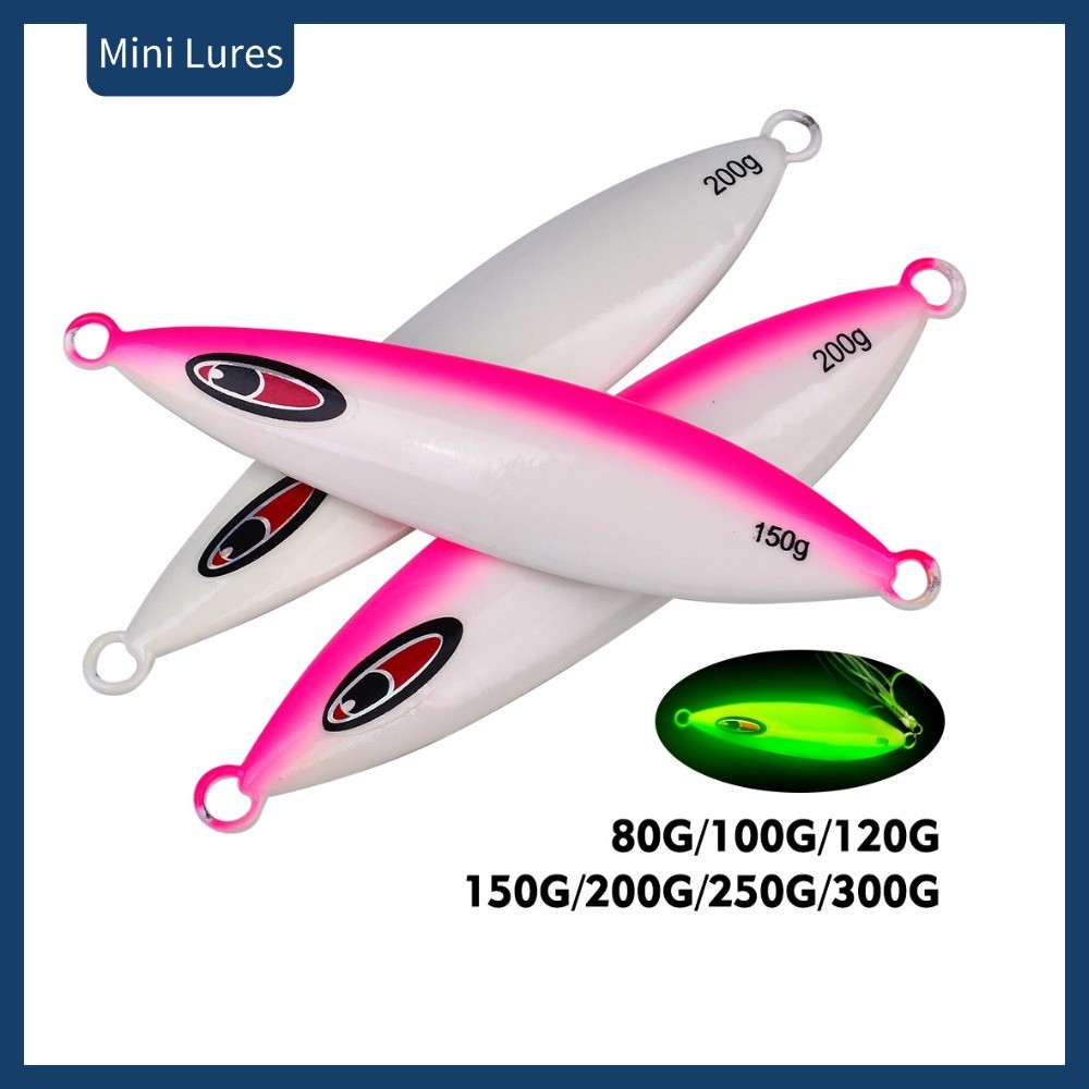 เหยื่อยาง ปลา ตกปลา ตกปลา เหยื่อจิ๊ก เหยื่อ fish lure 80g 100g 120g 150g Mini Lures F158