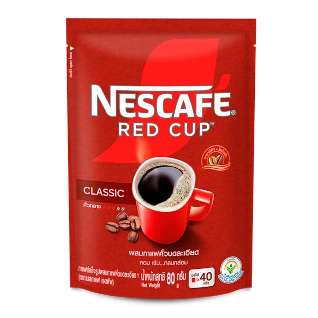 [50%/150] เนสกาแฟ เรดคัพ ขนาด 80 ก. X 3 ถุง ของกินของใช้ กาแฟ