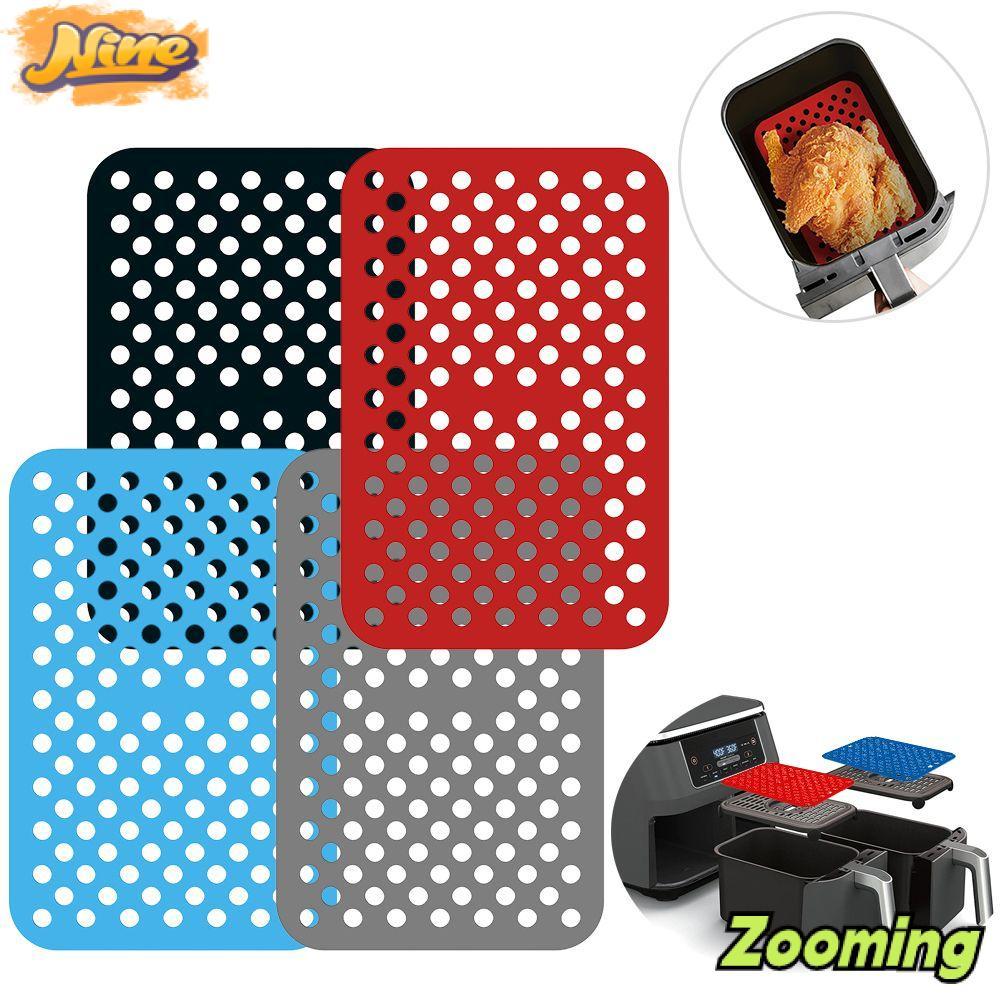 ZOOMING Air Fryer Mat อุปกรณ์เสริมเตาอบสี่เหลี่ยมผืนผ้าสําหรับ Ninja DZ201 Foodi สําหรับ Ninja Foodi