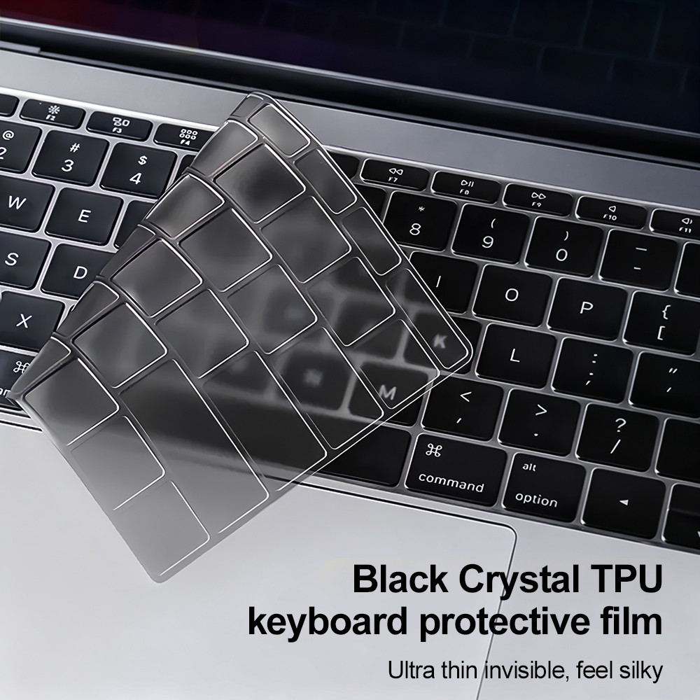 ซิลิโคนคีย์บอร์ด กันฝุ่น Macbook Air Pro 13 14 15 16 นิ้ว M1 M2 M3 M4 M4Pro M4Max,TPU Silicone Keyboard
