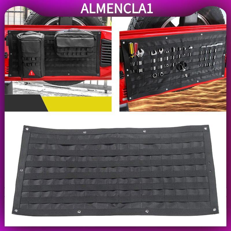 [Almencla1] Car Trunk Storage Organizer Heavy Duty Oxford ผ้า Tailgate กระเป๋าเครื่องมือกระเป๋าสําหร