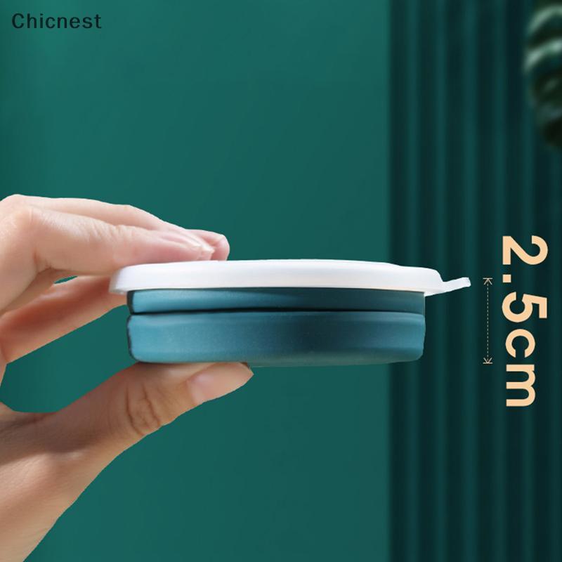 [Chc] ขวดน้ําพับถ้วย 320ml ซิลิโคนพับได้กาแฟถ้วยดื่มแก้ว [VN]