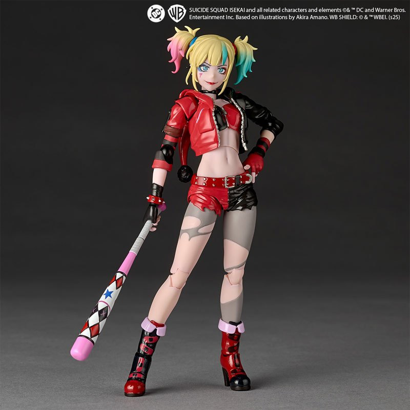 (📌PRE-ORDER) Revoltech Amazing Yamaguchi Harley Quinn Suicide Squad ISEKAI Ver. Genuine