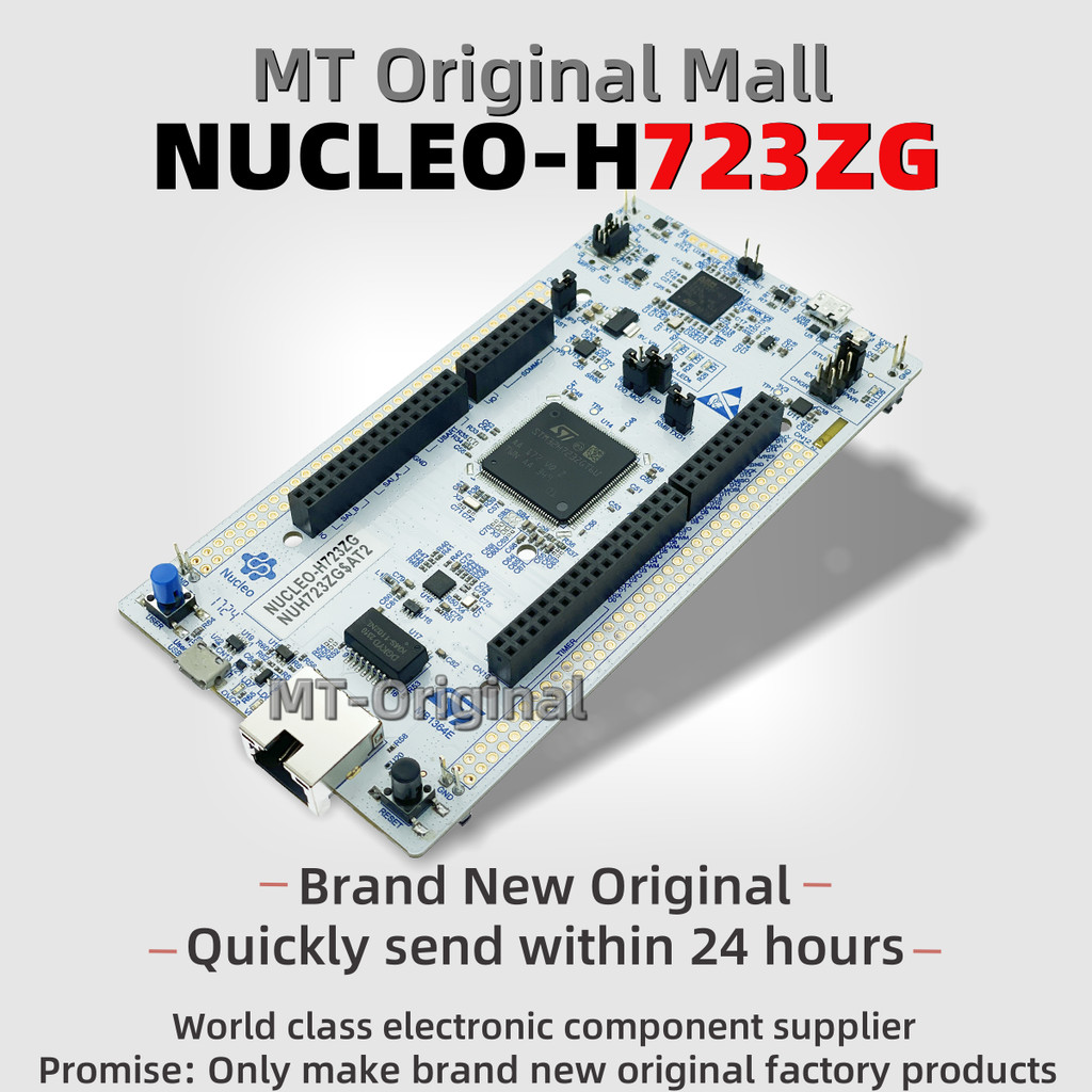1 ชิ้น/ล็อต MT Mall NUCLEO-H723ZG Nucleo-144 Development Board STM32H723ZGT6 MCU 100% ใหม่ IN