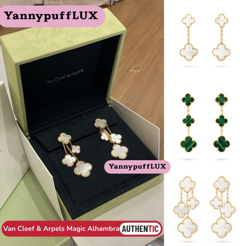 Provide receipts Van Cleef & Arpels Magic Alhambra Earrings ต่างหู Earring Sweet Alhambra