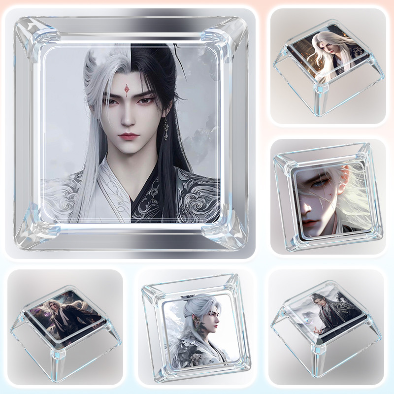 keycap keycap ไทย Xian Ni Cross Mechanical Keyboard ปุ่มกดที่ไม่ซ้ําใคร Smooth Single Success Transp