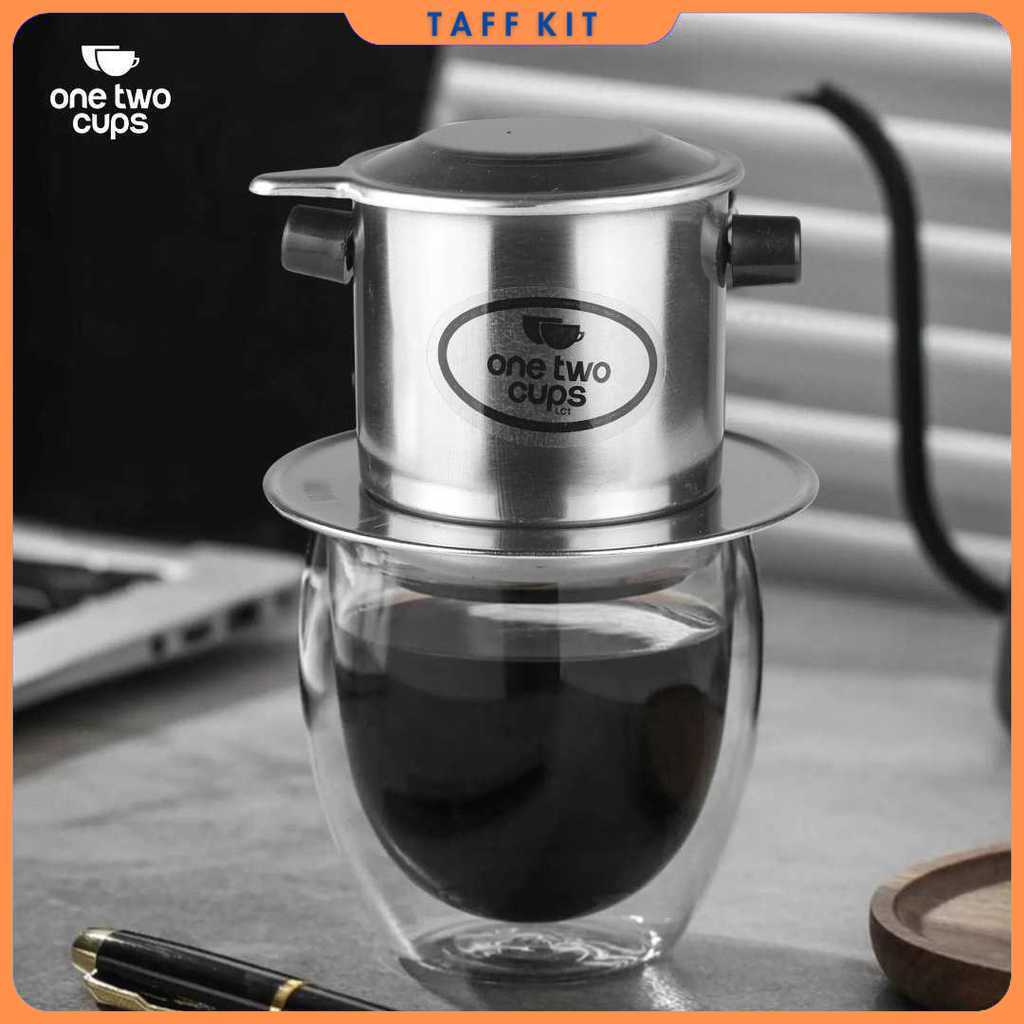 One Two Cups Vietnam Drip Coffee Filter Pot 120ml 7Q - ON-7Q