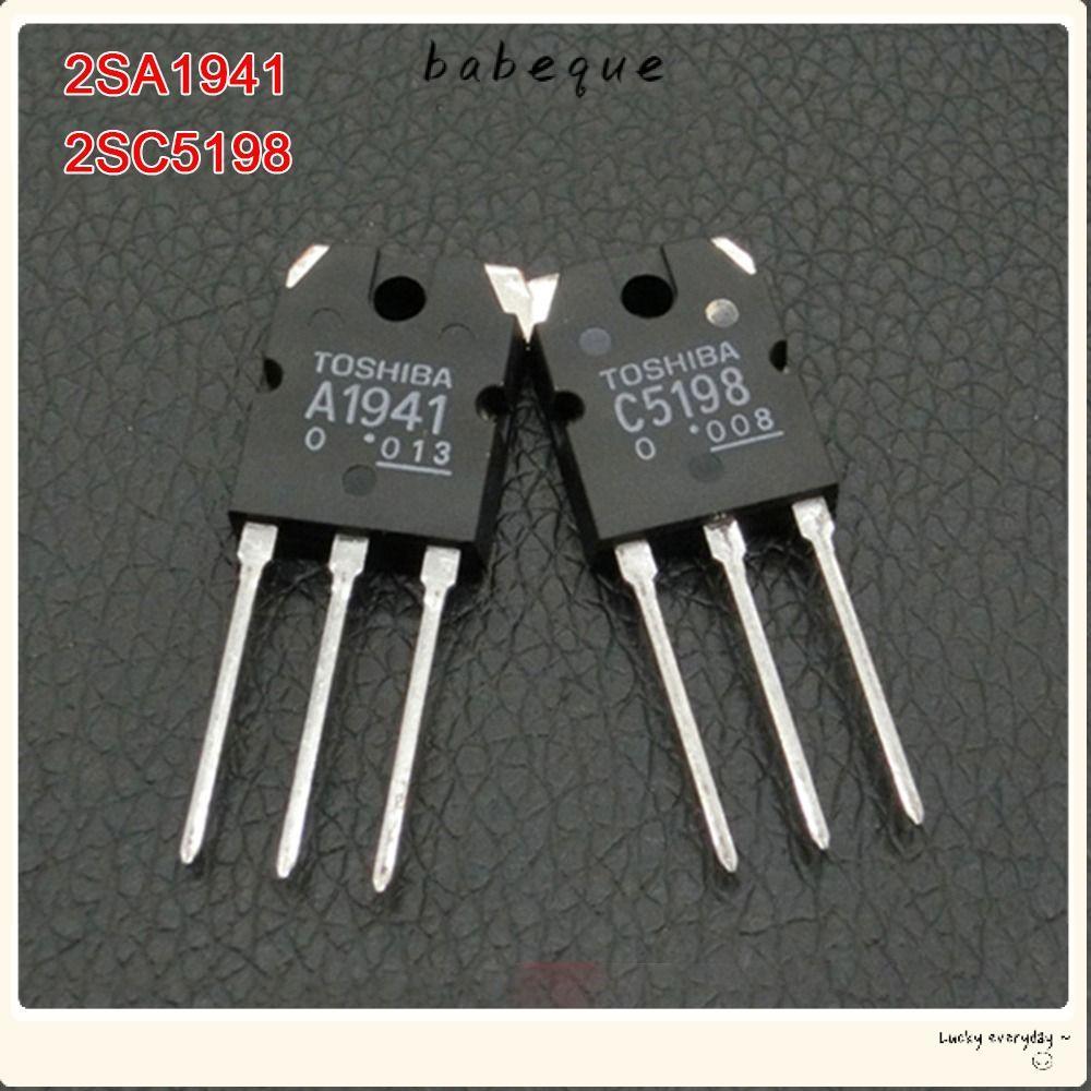 BABEQUE เครื่องขยายเสียง 3 คู่ Original A1941 C5198 2SC5198