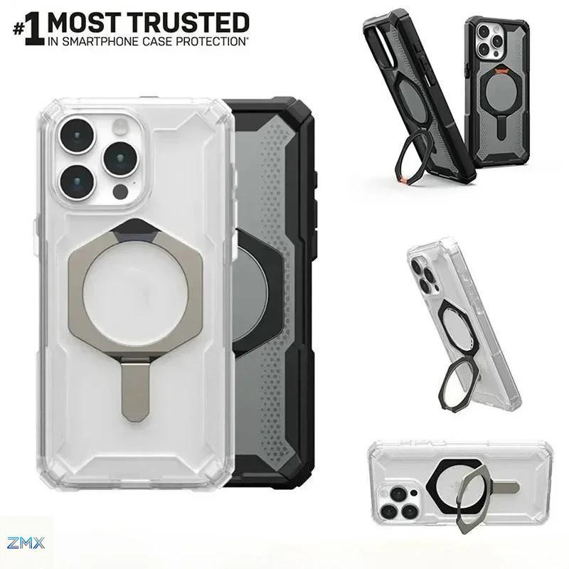 UAG Plasma XTE เคสแม่เหล็กสําหรับ iPhone 12/13/14/15/16/17 Pro Max กันกระแทกขาตั้งผู้ถือ Anti-drop Case