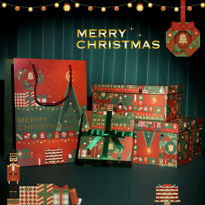 Yishu Cultural Creative Christmas Gift Box Empty Box High-End Lipstick Birthday Companion Gift Box P