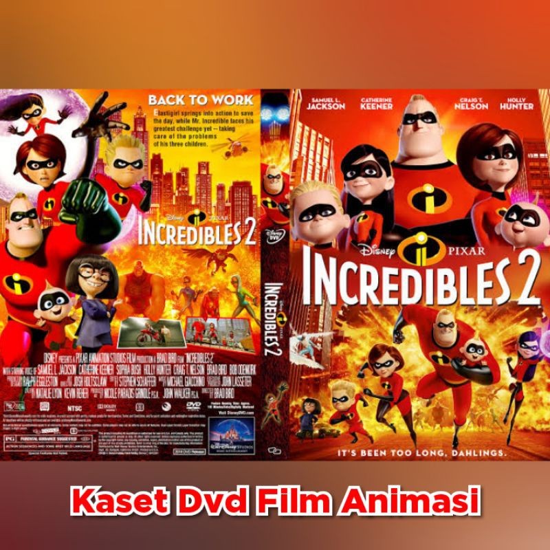 Animassi Movie Cassette INCREDIBLES 2 [ 2018 ] HD