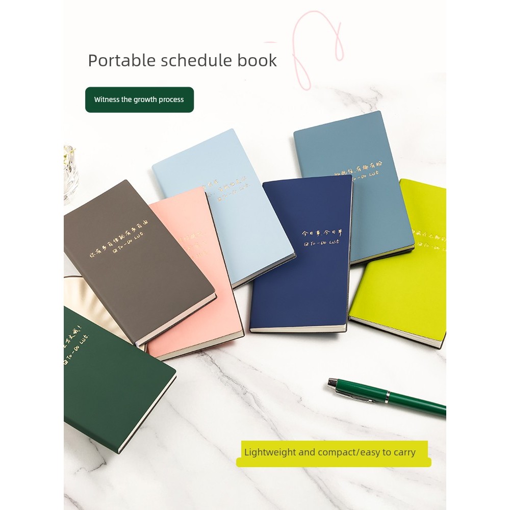 แพลนเนอร์ 2026 planner 2026 คู่มือคิด Todo Image 2025 นาฬิกา a6 Planner