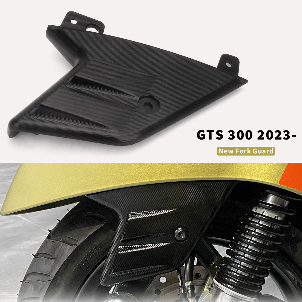 สําหรับ Vespa GTS 300 gts300 GTS300 2023 2024 อุปกรณ์เสริมใหม่โช้คอัพด้านข้างล้อหน้า Rocker Protecto