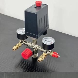 90-120psi ชุดควบคุมแรงดัน 220V-380V อะไหล่ปั๊มลม ชุดควบคุมแรงดันปั๊มลม ชุดควบคุมแรงดัน เกจคุมแรงดัน