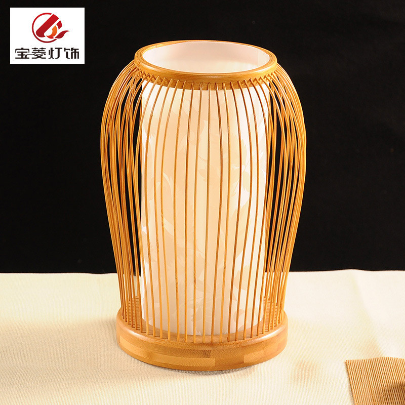 Table Lamp Mediterranean Table Lamp Japanese and Korean Table Lamp Chinese Style Table Lamp Bamboo S