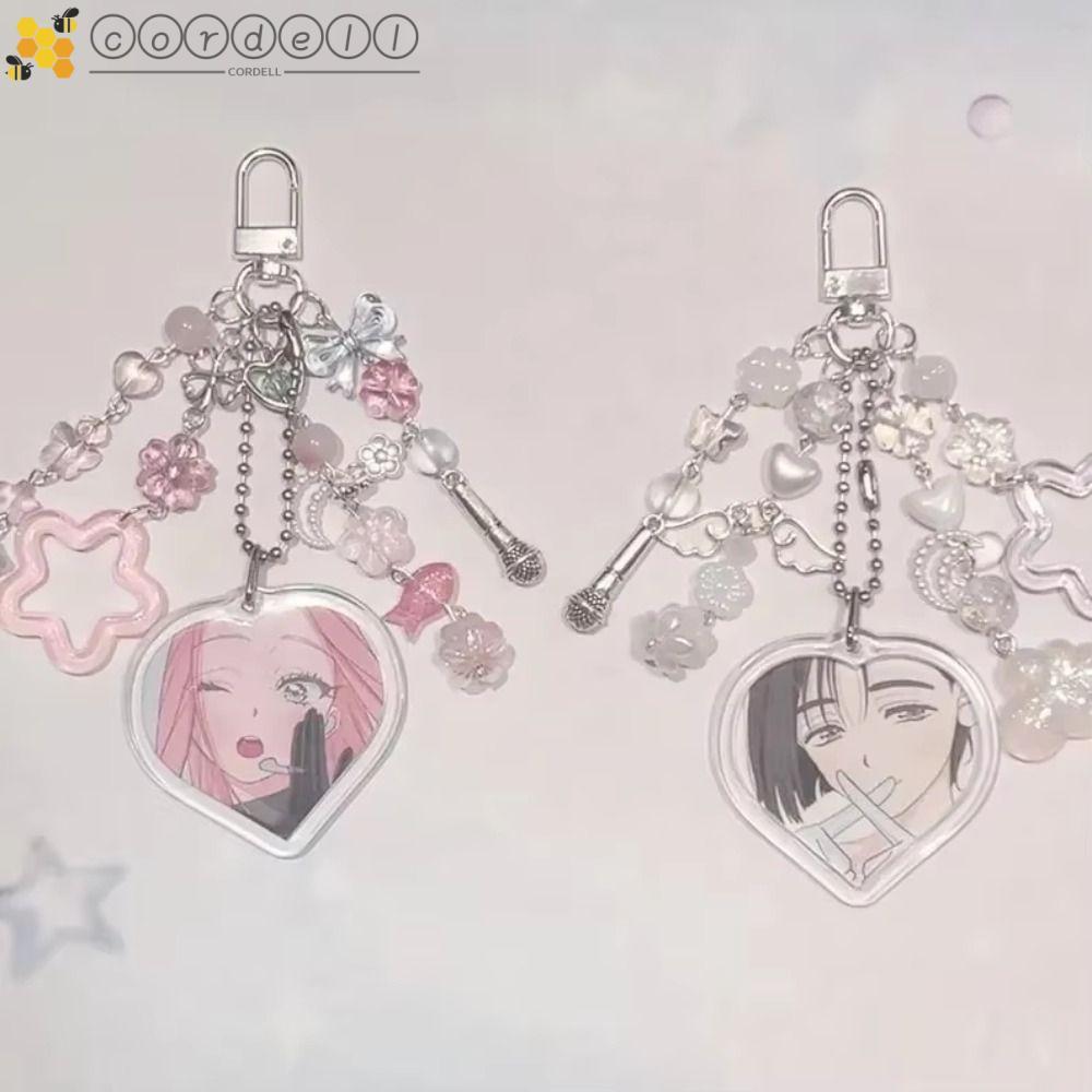 CORDELL Alien Stage พวงกุญแจ, อะนิเมะอุปกรณ์ต่อพ่วงลูกปัด Mizi Sua จี้, ความงามโทรศัพท์ Charm อะคริล