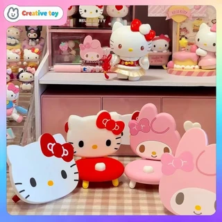 Sanrio | ที่วางโทรศัพท์ | ซานริโอ ทํานอง ขาตั้งโทรศัพท์เก้าอี้สตูลขนาดเล็กยืนตั้งโต๊ะการ์ตูนน่ารักโทรศัพท์ยืนสก์ท็อปเครื่องประดับ