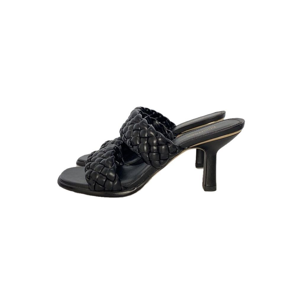 MICHAEL KORS Sandals Braid black 6M Direct from Japan Secondhand