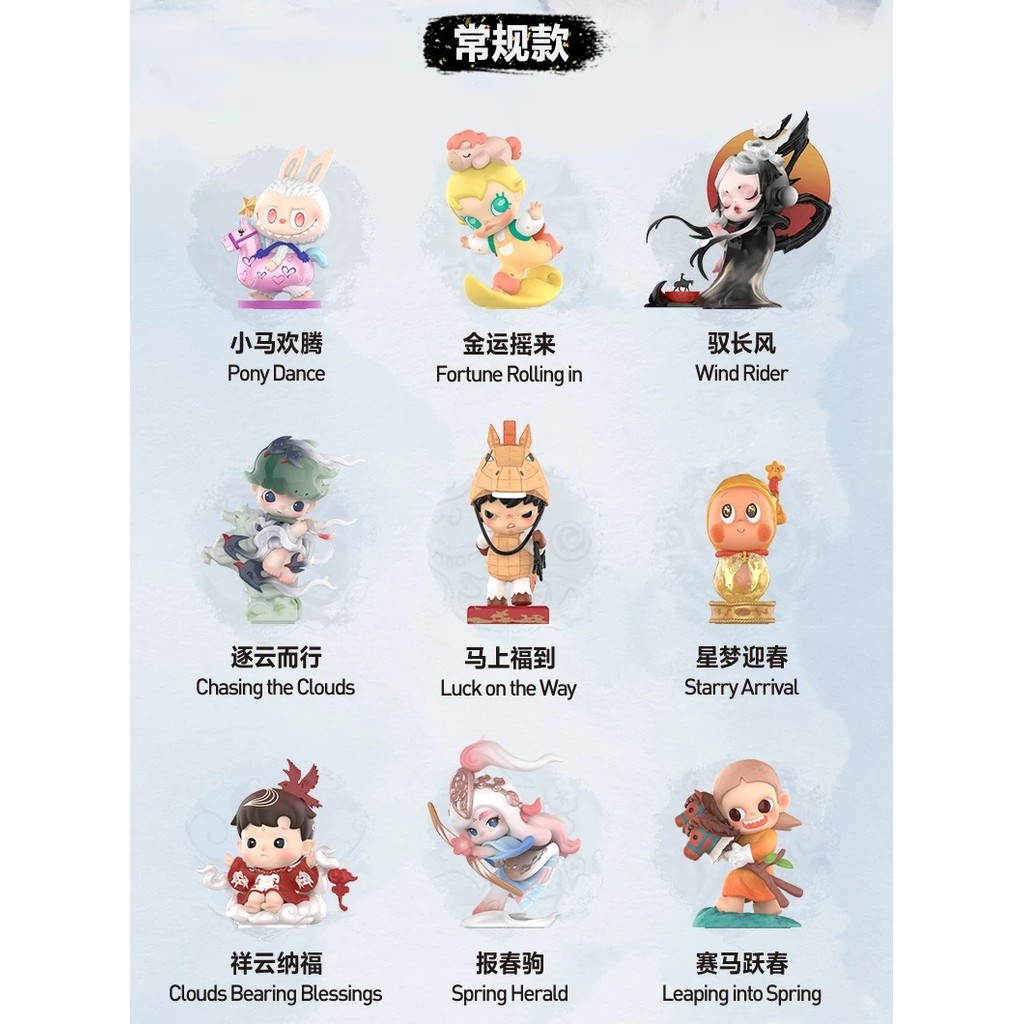 P POPMART POPMART รูป Gold Pentium Series รูป Mystery Box ของเล่นเครื่องประดับของขวัญ - รูปที่ 6