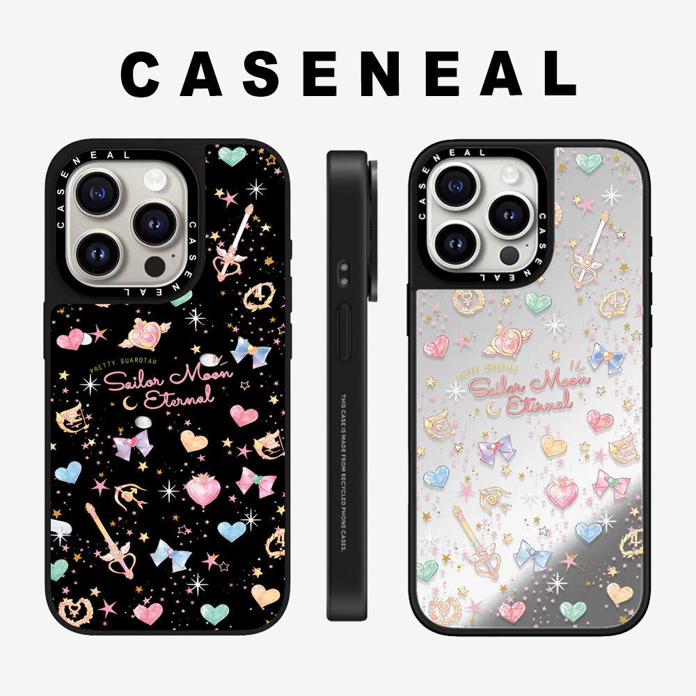 Drop proof CASENEALเคสโทรศัพท์สําหรับiPhone 17ProMax 17pro 17 air 16promax 16 15promax 15 14promax 13 13promax hard Caseน่ารักเซเลอร์มูน12 12PromaxกรณีiPhone 11กรณีคุณภาพสูง