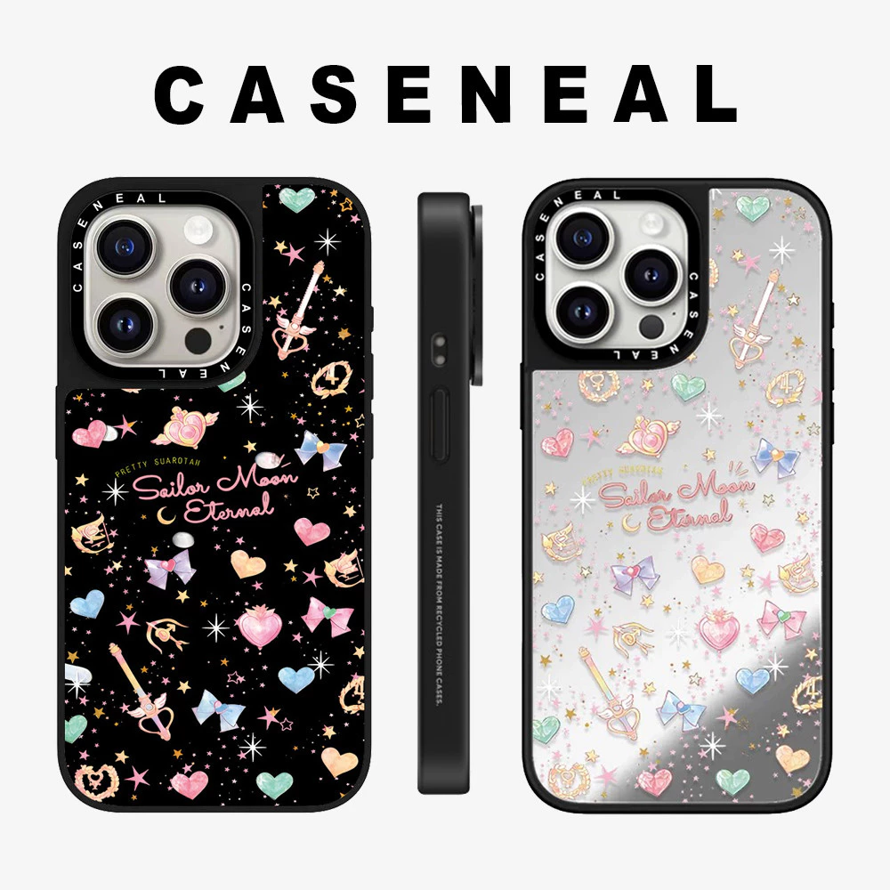 Drop proof CASENEALเคสโทรศัพท์สําหรับiPhone 17ProMax 17pro 17 air 16promax 16 15promax 15 14promax 13 13promax hard Caseน่ารักเซเลอร์มูน12 12PromaxกรณีiPhone 11กรณีคุณภาพสูง