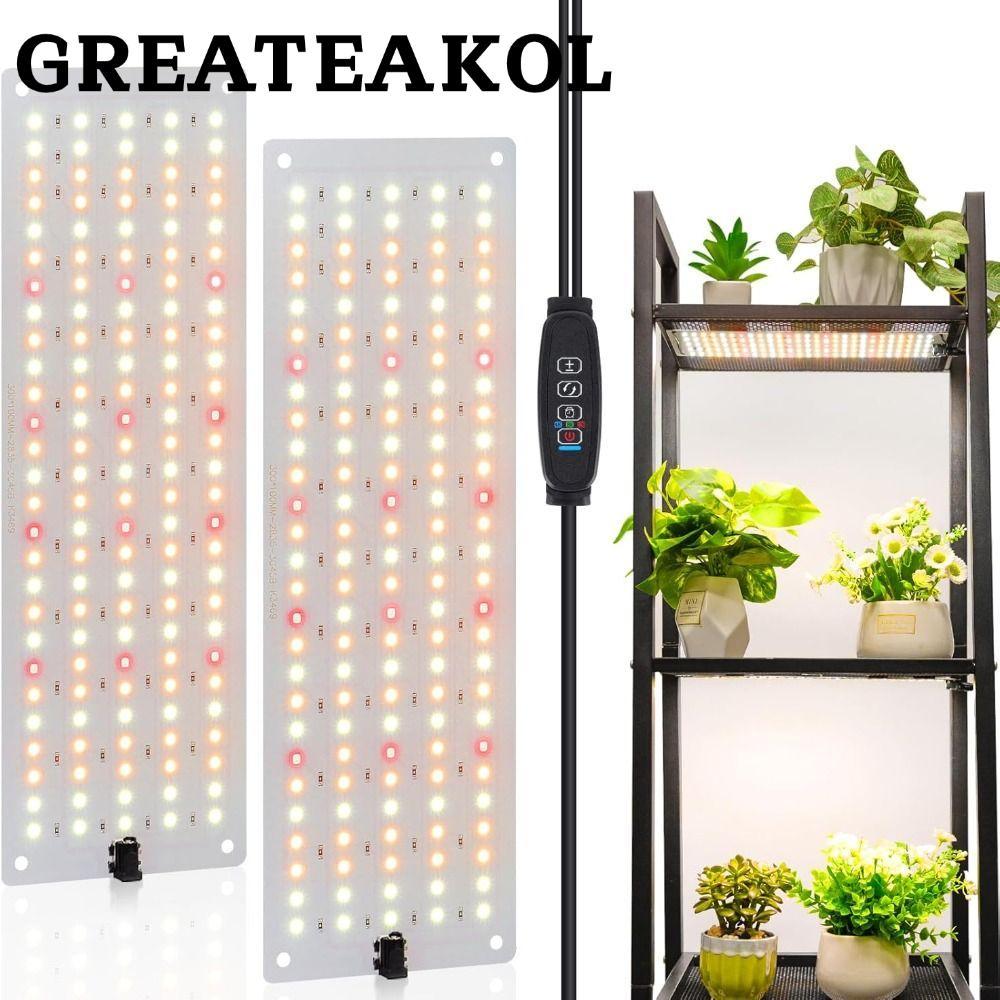 ยอดเยี่ยม ไฟปลูกต้นไม้,10ระดับหรี่แสงได้3โหมดแสง นํา เต็มสเปกตรัมเติบโตไฟ,คุณภาพสูงติดตั้งง่าย24ชั่วโมงวงจรจับเวลาภายใต้ตู้เติบโตโคมไ