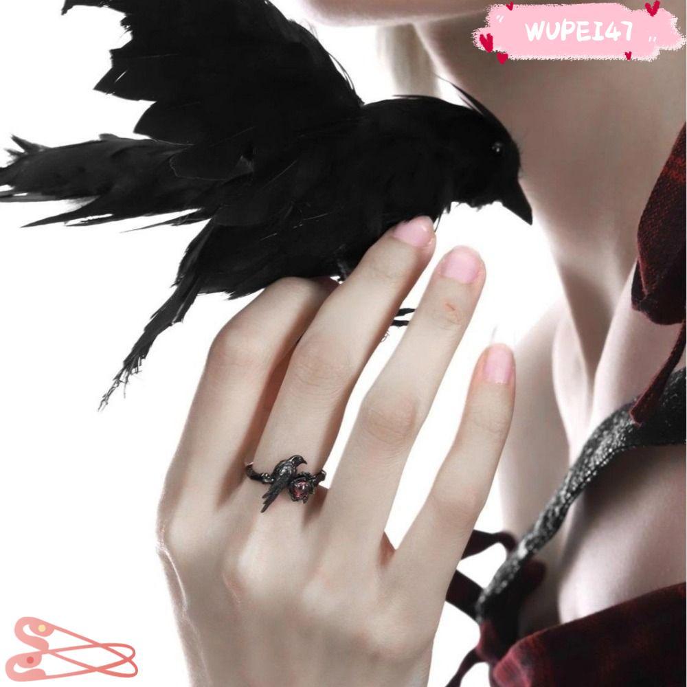แหวนคอลเล็กชัน Sylus Crow ออกแบบจาก Deepspace Red Zircon และ.Black Raven สไตล์ Cosplay เพิ่มความโดดเ