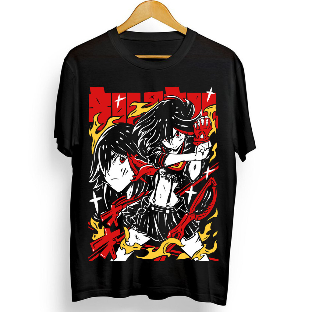 เสื้อยืด Kill la Kill Ryuko Matoi ทำจากผ้าฝ้าย 100% สำหรับฤดูร้อน