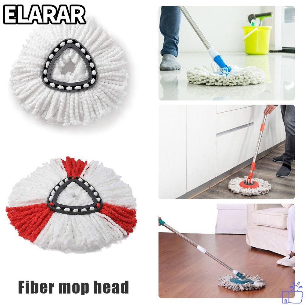 เอลรา‌R อุปกรณ์เสริมทดแทน Easy Clean Spin Mop ไมโครไฟเบอร์สําหรับ O-Cedar/Vileda