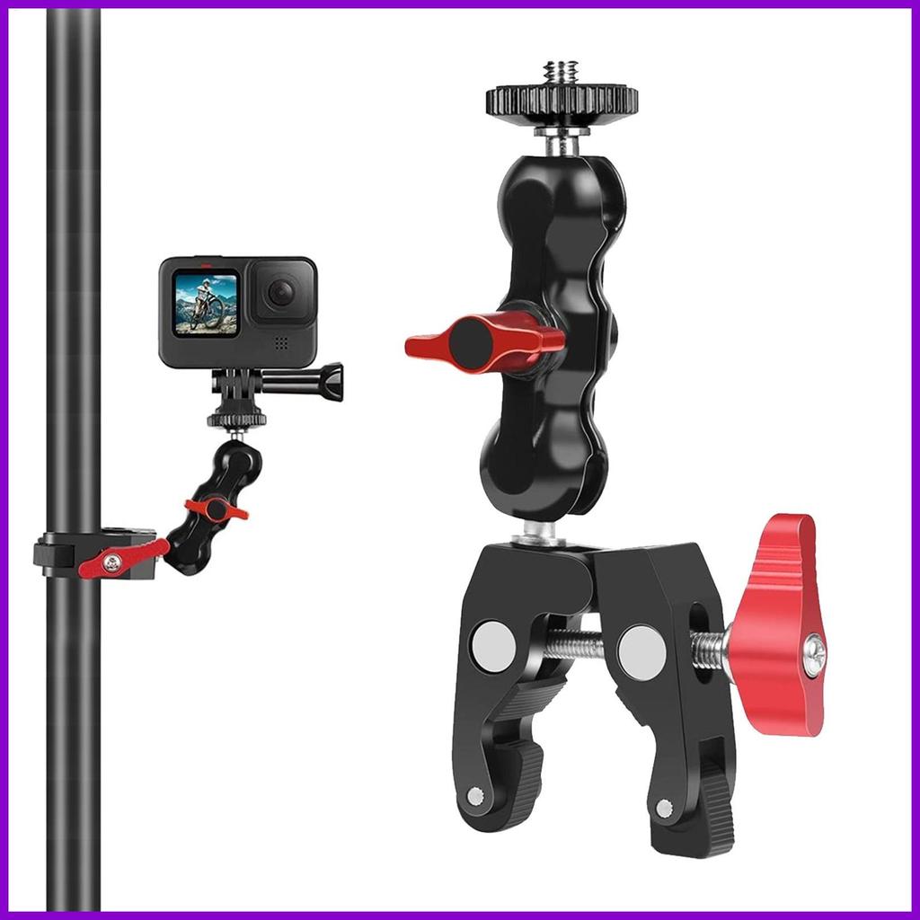 กล้อง CLAMP Mount Anti-slip สําหรับ Monitor Multifunctional CLAMP Mount Bracker สําหรับ Photo Studio