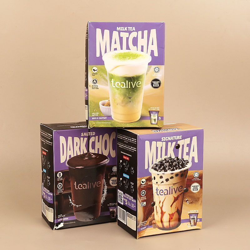 Malaysia tealive Milk Tea Dark Chocolate Matcha Fragrance ร้อนและเย็น Brew Office Afternoon Tea 4.6