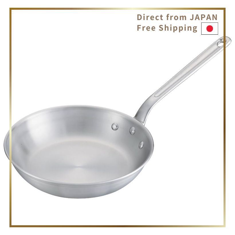 Nakao Aluminum Works Frying Pan Aluminum 24cm Japanese Made Commercial Use Pasta 018093