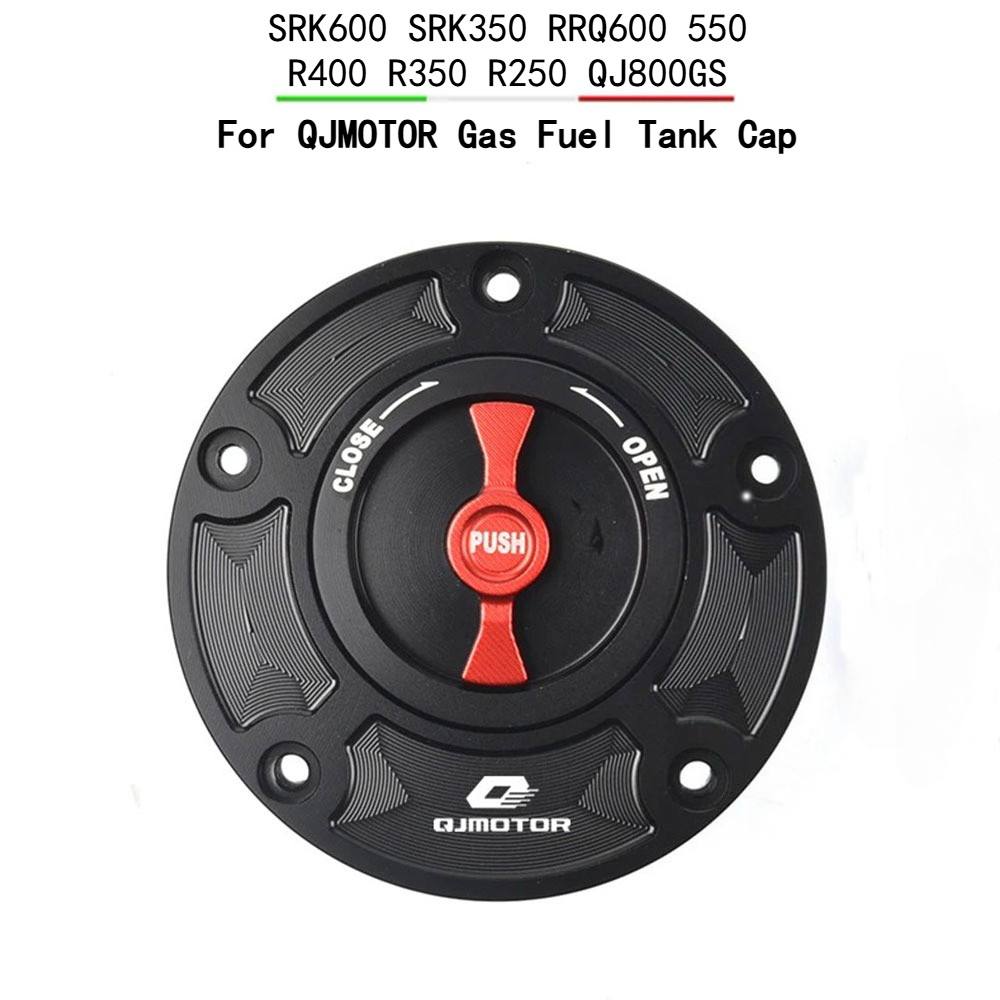 สําหรับ QJMOTOR SRK600 SRK350 RRQ600 550 R400 R350 R250 QJ800GS CNC การใช้ถังแก๊สฝาครอบอลูมิเนียม Ke