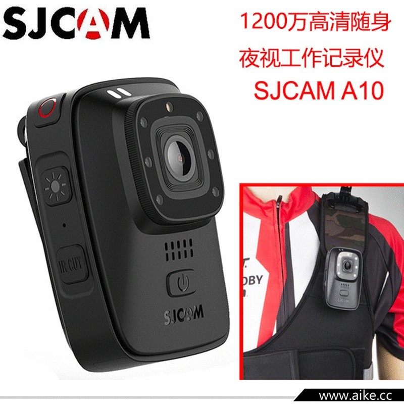 SJCAM กล้องแอคชั่นแคมเมรา A10 เครื่องบันทึกการขับขี่ กล้องพกพา