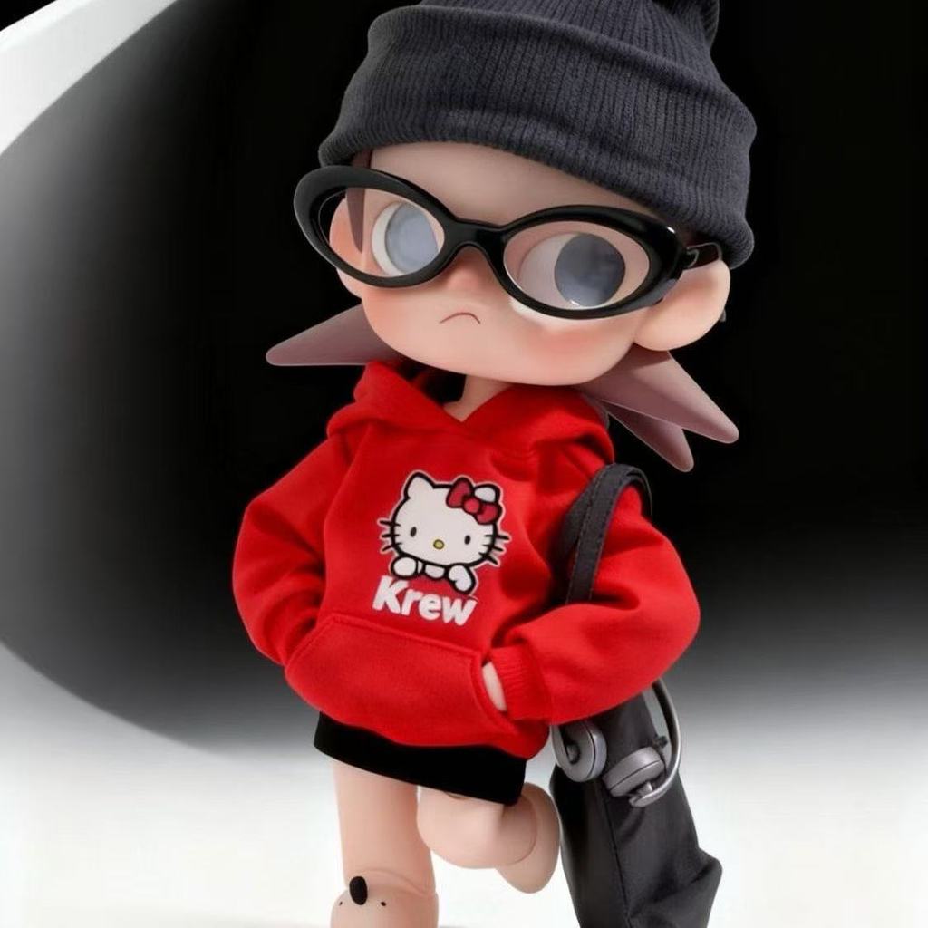 Doll Dress-Up Clothes (ไม่มีตุ๊กตา) ZG Wherever You Go Towards เสื้อผ้าเด็ก Moving Time Dress-Up Clothes Set