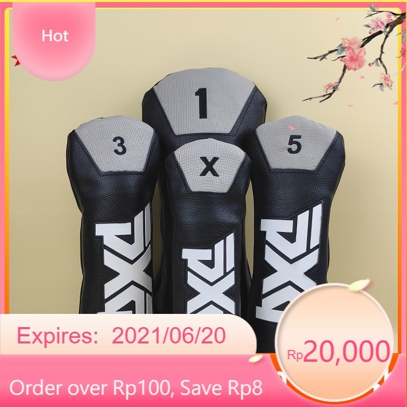 Universal PXG Golf Club Headcovers for Driver, Fairway Wood, and Hybrid Clubs
