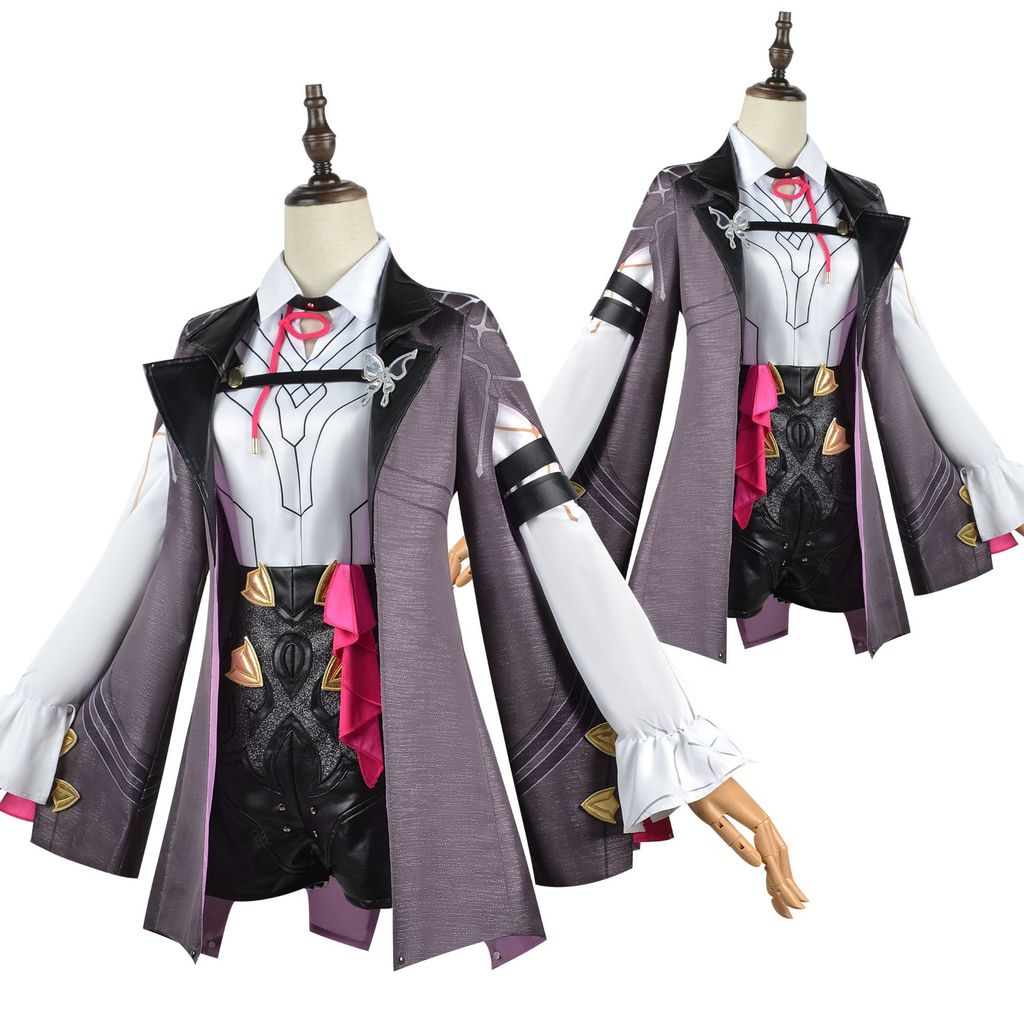 ชุดคอสเพลย์ Kafka Yujie สำหรับคอสเพลย์และแต่งตัวเล่นเกม ชุดครบชุด