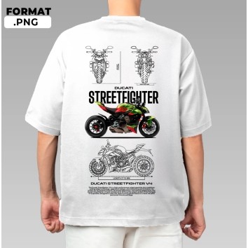 เสื้อเสื้อยืด Ducati Streetfighter V4