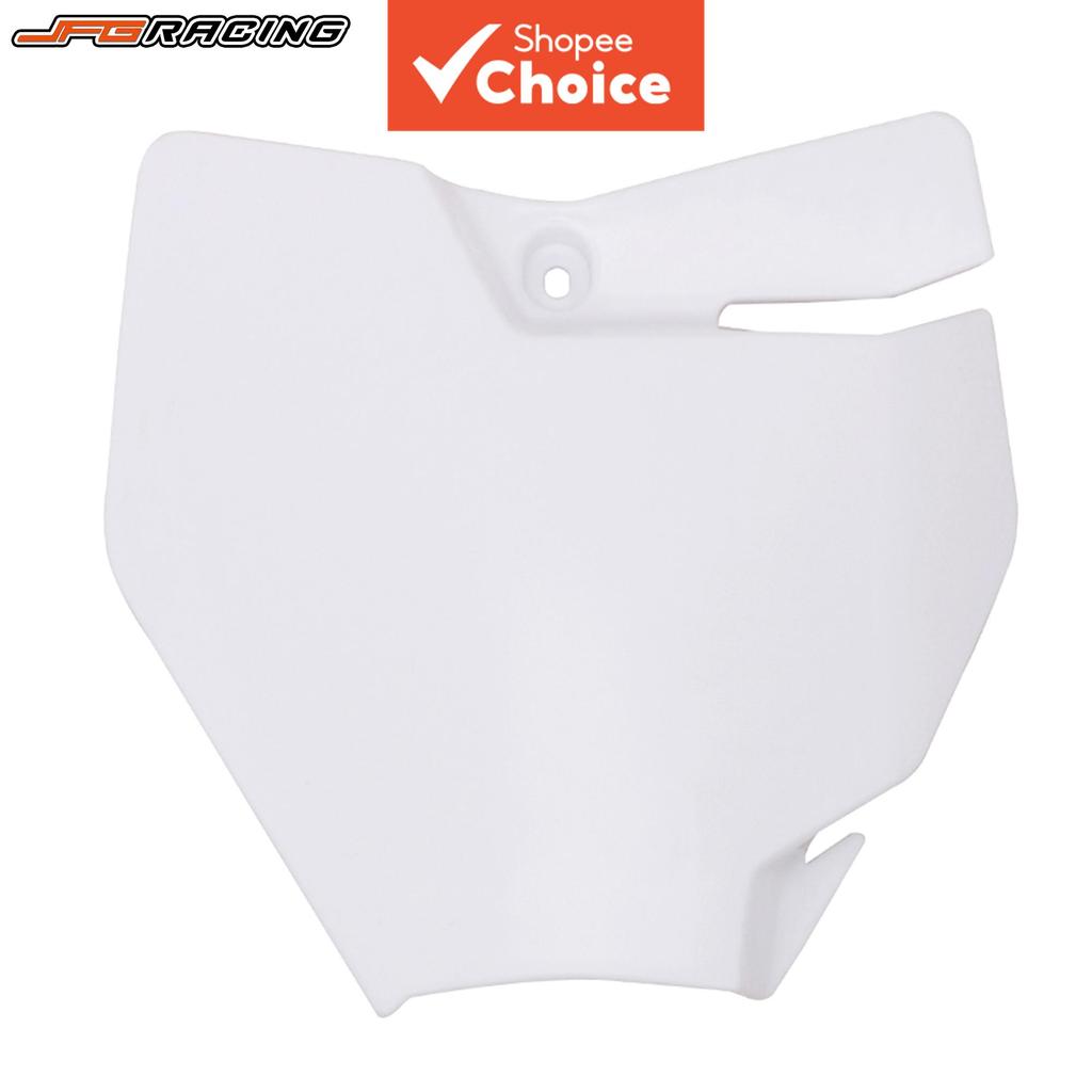 แผ่นป้ายทะเบียนด้านหน้าสีขาวสําหรับอะไหล่อุปกรณ์เสริม KTM SX65 SX65 Mini