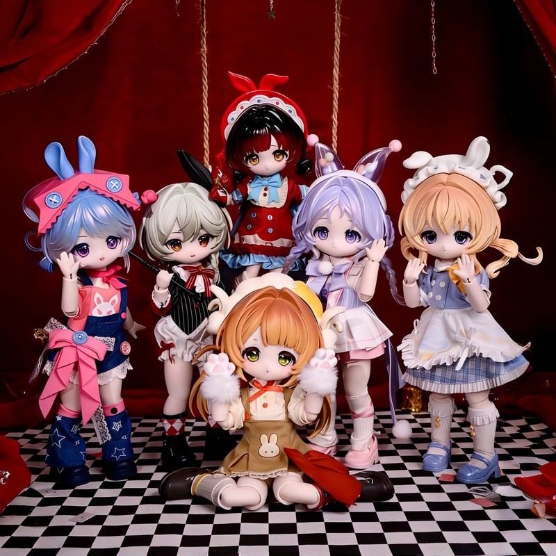 ของแท้ COME4FREE Bang Ni Tutu Dream Box Series BJD Action Figure Figure Mystery Box อินเทรนด์เล่นรูปตุ๊กตาน่ารักสาวของขวัญ
