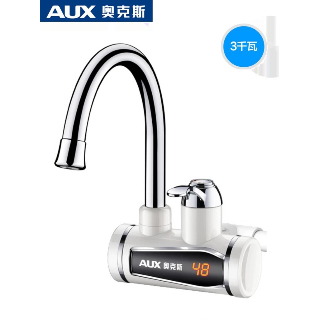 Aox เครื่องทําความร้อนทันทีก๊อกน้ําความร้อนไฟฟ้าความร้อนอย่างรวดเร็วห้องครัวน้ําประปาเครื่องทําน้ําอ