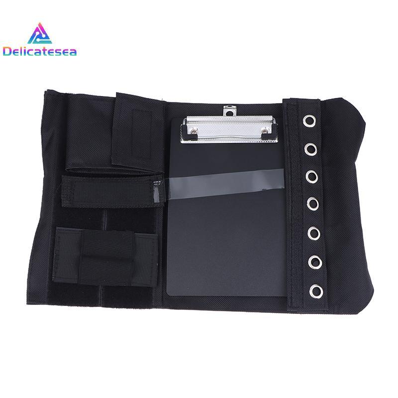 [Delicatesea] Pilot Kneeboard ผ้า Oxford พร้อมสายปรับระดับได้ Aviation Leg Strap Board Pilot Kneeboa