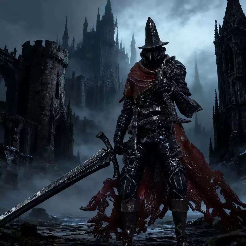 Dark Spirit 3 Dark Spirit Flange Undead Team Legend Fire Undead Soldier Model Figure Sculpture H