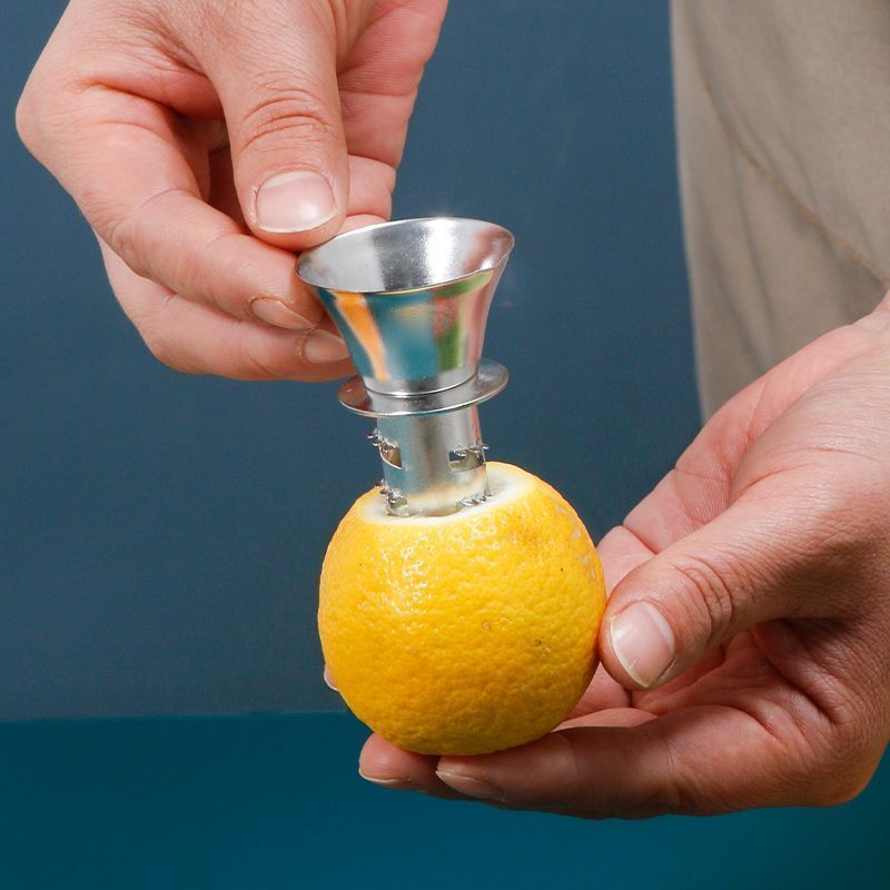 Lemon Diamond สแตนเลสคั้นน้ําผลไม้ด้วยตนเอง Lemon Juice Extractor bar bar bar เครื่องมือปรุงรสบาร์เทนเดอร์ Mini Juicer bar Tools26.4.10 ราคา ถูกที่สุด ดีลบีเคเค แกลเลอรีภาพที่ 7