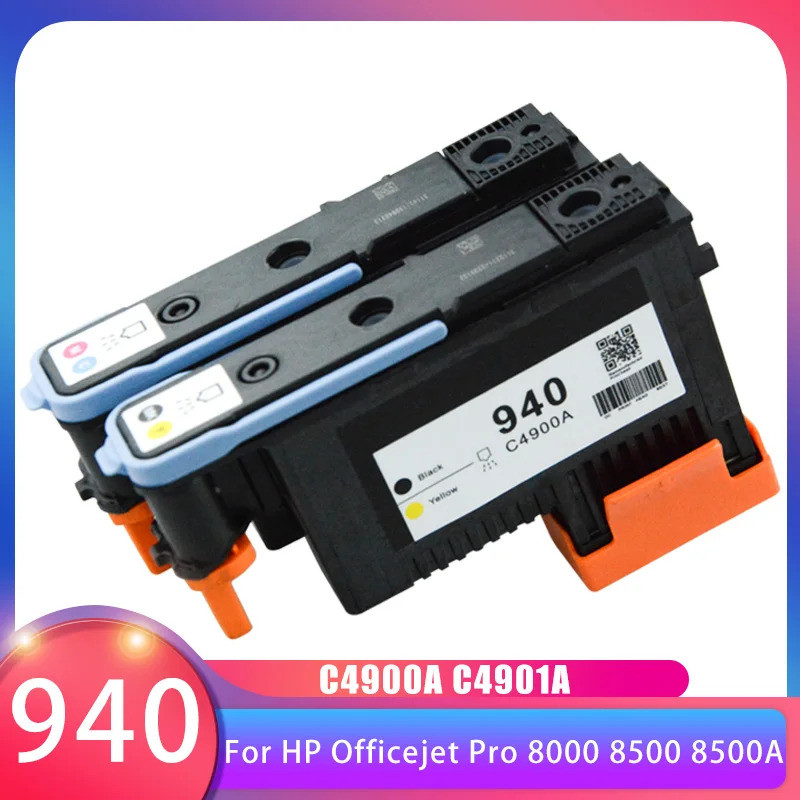 2PCS C4900A C4901A สําหรับ HP 940 HP940 หัวพิมพ์สําหรับ HP Officejet Pro 8000 8500 8500A เครื่องพิมพ