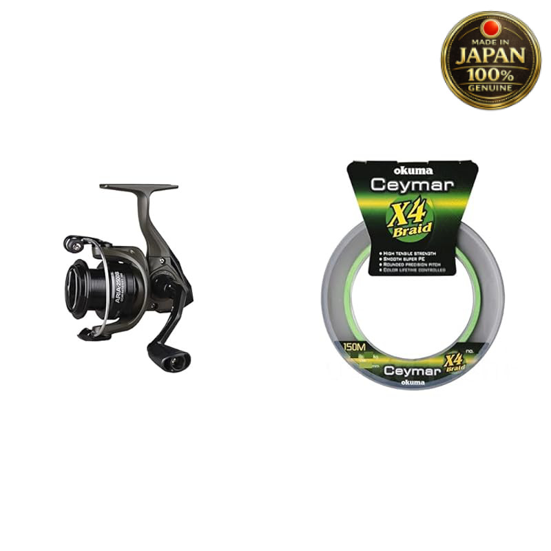 Zenith Okuma ARIA B Series Spinning Reel with Line – Boxed Model (2023)