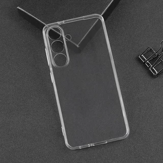 เคสซิลิโคนใสบางเฉียบสําหรับ Samsung Galaxy S26 S25 S24 FE S23 S22 S21 Ultra Plus โปร่งใสนุ่ม TPU ฝาหลังกรณี