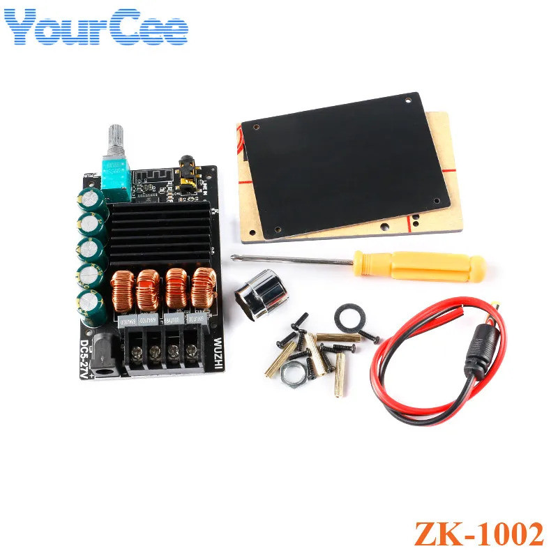 ZK-1002 HIFI TPA3116 100W * 2 เครื่องขยายเสียงดิจิตอลสเตอริโอ 100W + 100W AMP AMP Amplificador เสียง